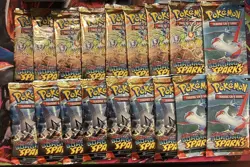 36 x SURGING SPARKS Sealed BOOSTER PACKS (Box Lot) 10 Pokemon Cards Per Pack - Image 3