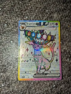 Espeon ex Card SVP 175 Figure Collection Black Star Promo Prismatic Evolutions - Image 1