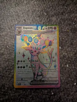 Espeon ex Card SVP 175 Figure Collection Black Star Promo Prismatic Evolutions - Image 3