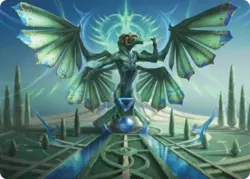 4x Art Series (60/81) - Tanazir Quandrix MTG Strixhaven: School of Mages NM Magi - Image 1