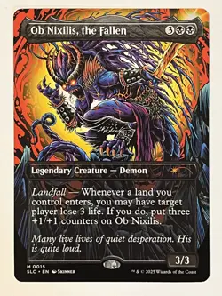 Ob Nixilis, the Fallen Secret Lair Countdown Encyclopedia Kit Non-Foil MTG NM - Image 1