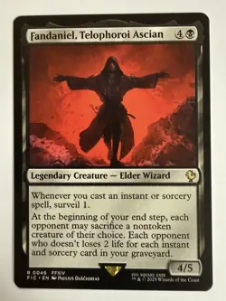 1x Fandaniel, Telophoroi Ascian - Commander: FINAL FANTASY - NM - MTG - Image 1