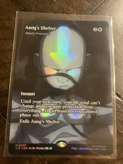 Aang's Shelter - Teferi's Protection (Borderless) Avatar: Eternal Foil - Image 1