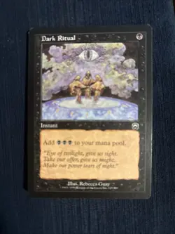 Magic The Gathering - Dark Ritual Mercadian Masques - Image 1