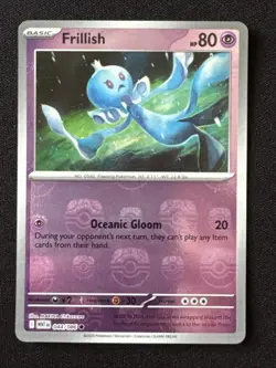 Frillish 44/86 Masterball White Flare WHT -Near Mint- Pokemon TCG - Image 1