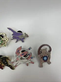 Official Licensed Pokemon Metal Enamel Pin Lot Of 11 Pins TCG-All Have Backs - Image 4