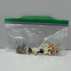 Pokemon TCG Officially Licensed 4 Metal Pin Lot: Charizard Mewtwo Mimikyu Zacian - Image 4