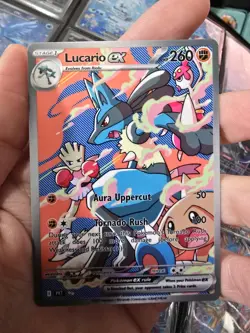 Lucario EX Pokemon TCG POCKET Special Illustration Rare *SEE DESC* - Image 1