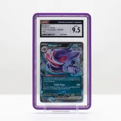 Pokemon Gengar ex Holo #104/197 Temporal Forces 2024 - CGC 9.5 mint+ - Image 1