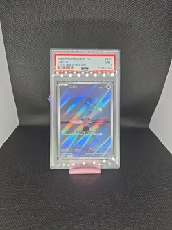 Pokemon TCG Cleffa Sv03: Obsidian Flames Illustration Rare Card 202/197 PSA 9 - Image 1