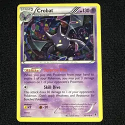 Crobat - (Cosmos Holo) 033/119 Miscellaneous Cards & Products Holo NM - Image 1