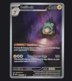 Bellibolt 201/197 Obsidian Flames Illustration Rare Pokemon TCG Card NM - Image 1