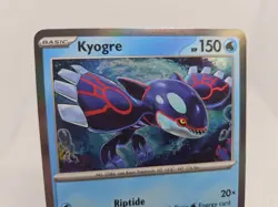 Kyogre 034/132 Me01: Mega Evolution Reverse Holo Pokemon Card - Image 3
