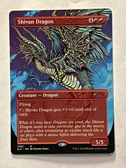 MTG Shivan Dragon SLC 1993 Nonfoil R Near Mint - Image 1