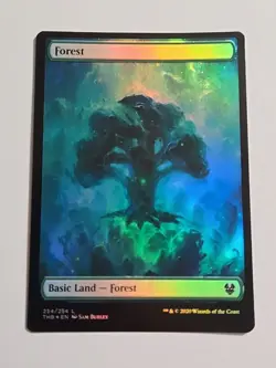 Forest 254/254 Full Art Foil x1 - MTG ENGLISH Rare - Check My Store! - Image 2