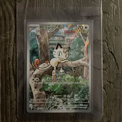 Pokemon MEOWTH 106/094 - Phantasmal Flames - IR MINT PSA 10 Potential - Image 1