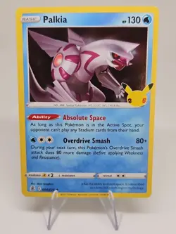 Pokemon TCG Palkia 004/025 Anniversary Celebrations Holo Rare CONDITION 10/10 - Image 2