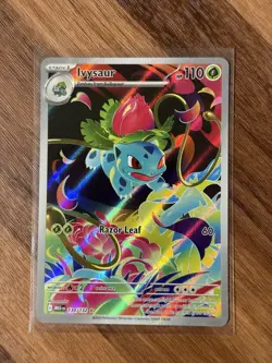 Ivysaur 134/132 Illustration Rare - Near Mint Mega Evolution Pokemon TCG English - Image 1