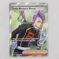 Team Rockets Petrel Ultra Rare Holo SV10 Destined Rivals 226/182 NM Pokemon TCG - Image 1