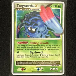 NM Tangrowth Level X 99/99 Pokemon Arceus Ultra Rare Holo 2009 Pokemon SWIRL - Image 1