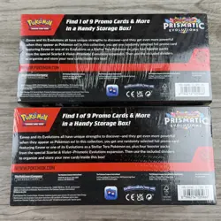 2 Pokemon TCG Scarlet Violet Prismatic Evolutions Surprise Box Factory Sealed - Image 5