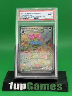 2023 Pokemon Scarlet and Violet 151 Special Illustration Rare Venusaur Ex PSA 9 - Image 1
