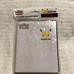 Pokemon 25th Anniversary Jumbo Pikachu First Partner Collector's Binder SEALED 820650809606 - Image 1