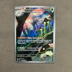 Pokemon TCG Toedscruel Paradox Rift 185/182 Holo Illustration Rare Near Mint NM - Image 1