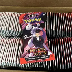 Pokemon TCG: SV10 Sleeved Scarlet And Violet Destined Rivals (x12) Booster Packs - Image 5