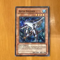 Yu-Gi-Oh! TCG Abyss Soldier CMC-EN001 Super Rare Unlimited NM - Image 4