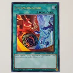 Polymerization (B) (HERO Art) - RA03-EN051 - NM - Ultra Rare - 1st ed - Yugioh - Image 1