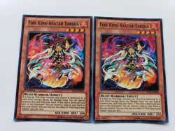 Yugioh Fire King Avatar Yaksha JOTL-EN095 Super Rare LP x2 - Image 1