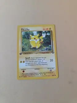 Pokemon 1999 Pikachu Jungle FIRST EDITION Common 60/64 - Image 1