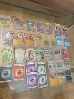 93 Pokemon Cards Mega Evolution, Prismatic Evolutions, Crown Zenith 151 English - Image 1
