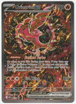 2025 Pokemon Phantasmal Flames Promo Card 024 Oricorio EX from Charizard UPC - Image 1