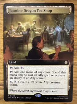 MTG Avatar: The Last Airbender, Jasmine Dragon Tea Shop - Extended Art - Image 1