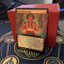 Seize the Spotlight (Extended Art/Borderless) [New Capenna] Magic MTG - Image 3