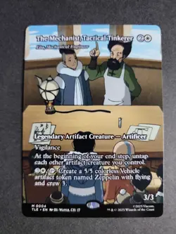 The Mechanist, Tactical Tinkerer (Borderless) Mythic MTG Avatar Eternal - Image 1