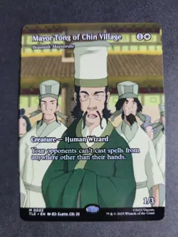 Mayor Tong of Chin Village (Borderless) Mythic MTG Avatar Eternal - Image 1