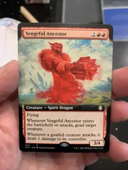 MTG Forgotten Realms - Vengeful Ancestor - Extended Art Rare - Image 1