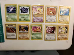 Neo Genesis Pokemon Lot - Vintage WOTC Era Cards - Image 1