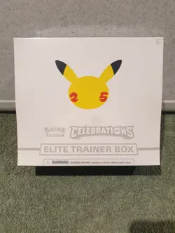 Pokemon TCG - Celebrations Elite Trainer Box ETB - NEW Factory SEALED English - Image 1