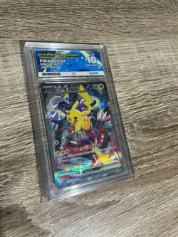 Pikachu ex 001/030 Pokemon World Championship Yokohama Deck 2023 ACE 10 GEM MINT - Image 1