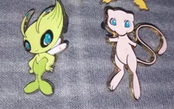 Pokemon TCG Official 2016 Mew. Lof Of 4 Enamel Pins. Free Shipping. Pokemon - Image 2