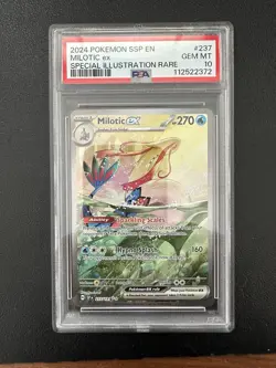 Pokemon Surging Sparks Milotic ex 237/191 Special Illustration Rare PSA 10 - Image 1