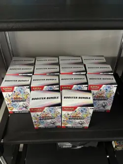 Pokemon TCG Prismatic Evolutions Booster Bundles Lot Of 14 Factory Sealed New - Image 1