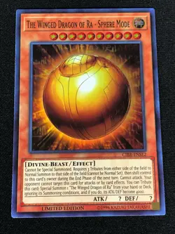 YUGIOH THE WINGED DRAGON OF RA SPHERE MODE CIBR-ENSE2 SUPER (NM) - Image 1