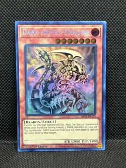 Yugioh! Dark Armed Dragon GFP2-EN179 Ghost Rare 1st Edition - Image 1