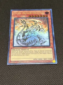 Yugioh! Dark Armed Dragon GFP2-EN179 Ghost Rare 1st Edition - Image 2