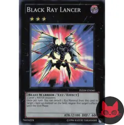 Yugioh Black Ray Lancer PHSW-EN040 Super Rare NM - Image 1
